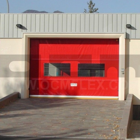 Roll-up doors for emergency rooms